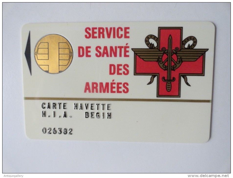 CARTE NAVETTE - Armee