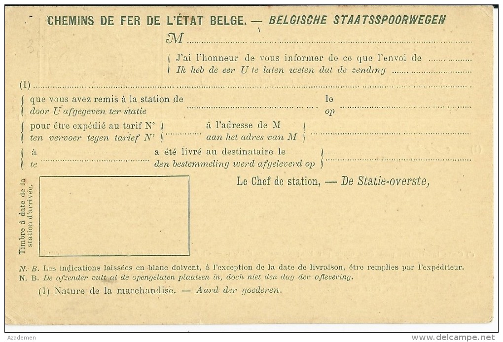 " AVIS DE RECEPTION " - Otros & Sin Clasificación