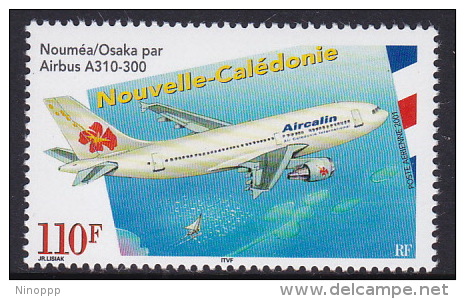 New Caledonia 2001 Inauguration Noumea-Osaka Air Service MNH - Gebraucht