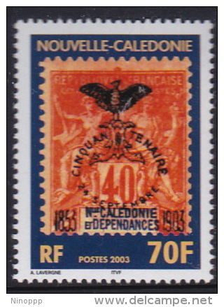 New Caledonia 2003 Jubilee Issue Centenary MNH - Oblitérés