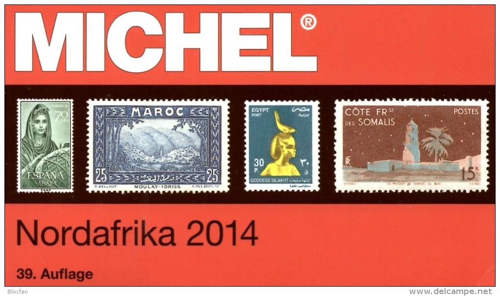 MICHEL Africa Part 4/1 Catalog 2014 New 80€ Nordafrika Egypt Algerien Äthopia Libya Marokko Somalia Sudan Tanger Tunesia - Kataloge