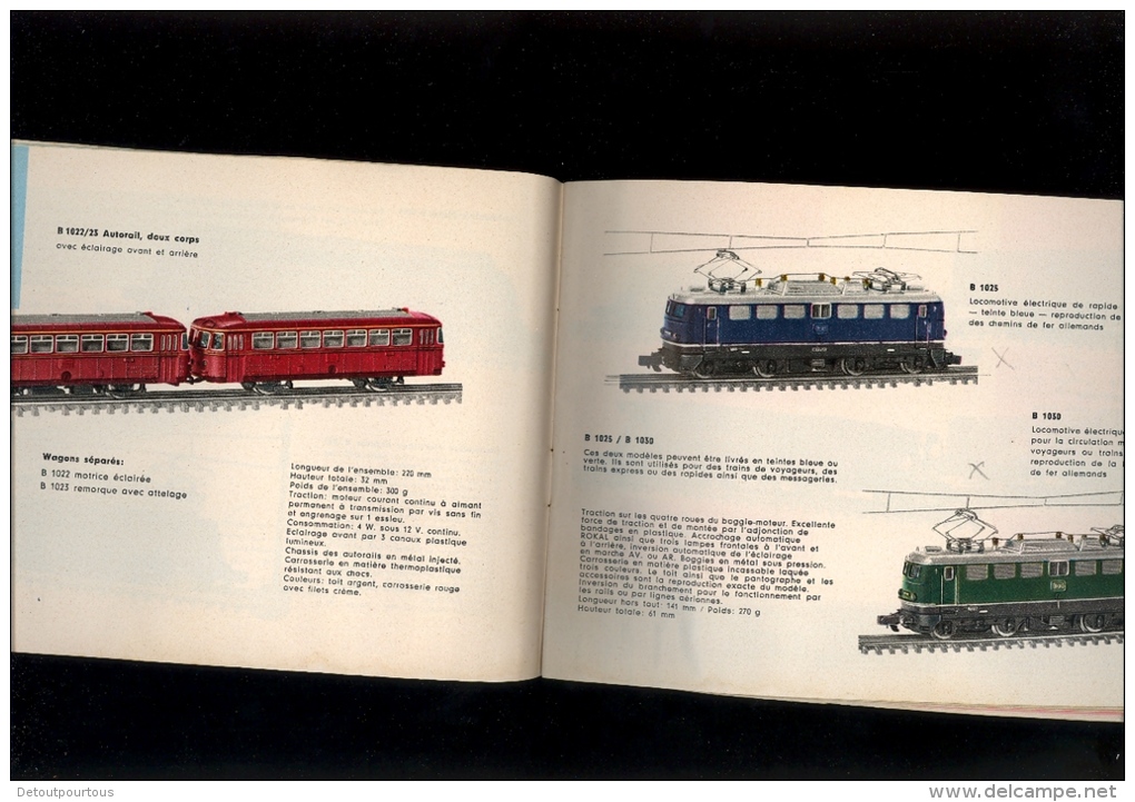 Catalogue ROKAL TT 12mm catalog N scale miniature train railways  Germany ZUG ModellBahn