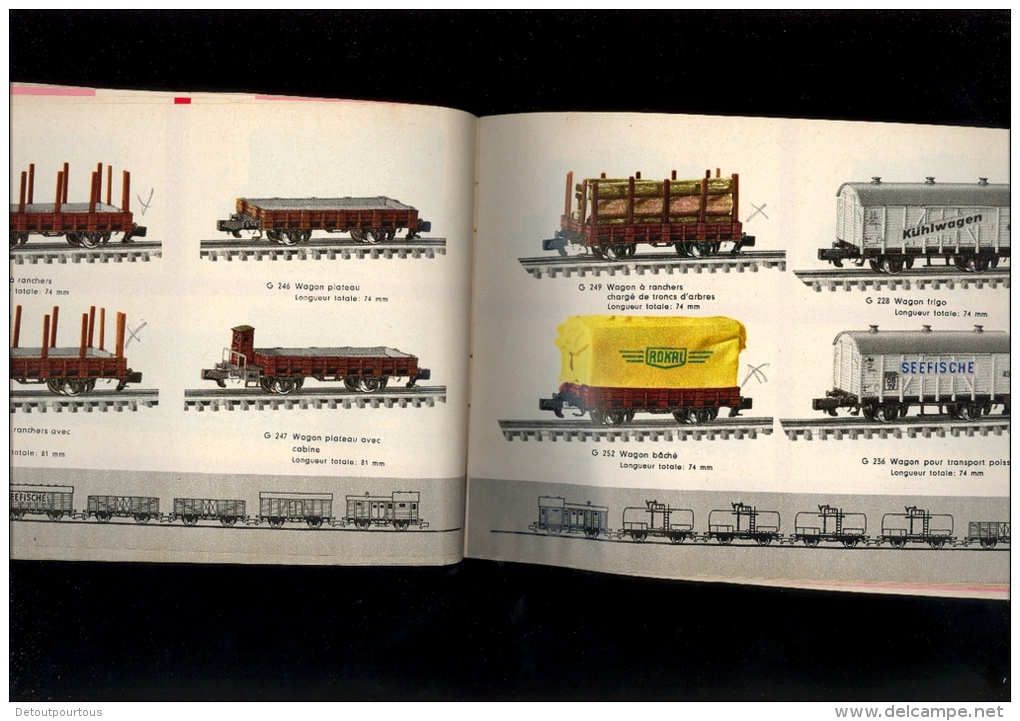 Catalogue ROKAL TT 12mm catalog N scale miniature train railways  Germany ZUG ModellBahn