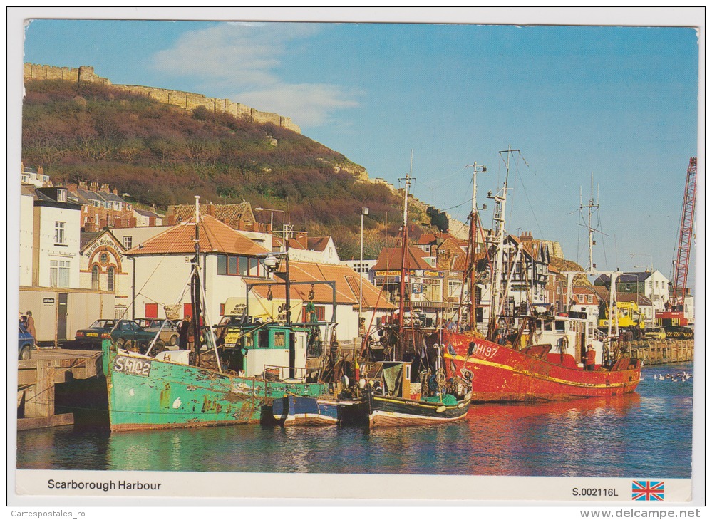 Scarborough-harbour-fishing Boat-cargo-unused,perfect Shape - Scarborough