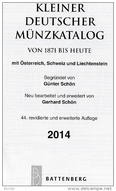 Schön Kleiner Münzkatalog Deutschland 2014 Neu 15€ Numisblatt+Briefe Catalogue Of Austria Helvetia Liechtenstein Germany - Cronaca & Annuari