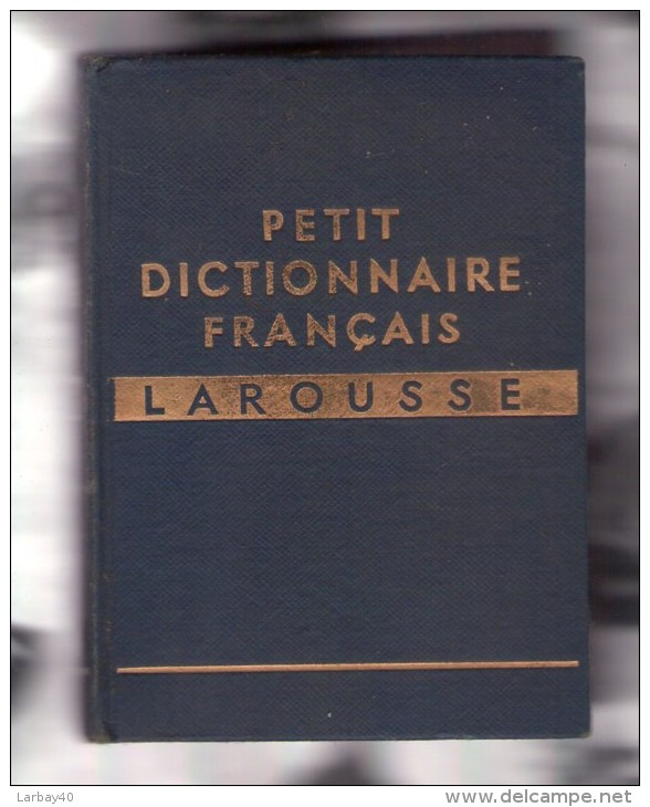 Petit Dictionnaire Francais Larousse 1936 - Dictionnaires