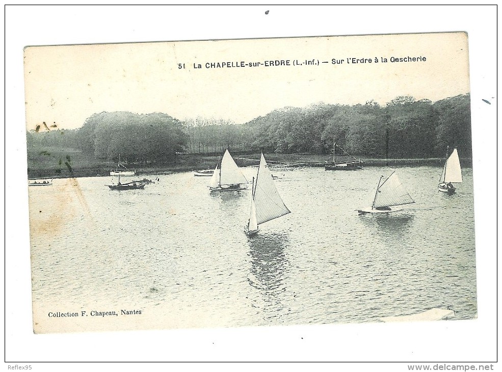 LA CHAPELLE SUR ERDRE - Sur L'Erdre à La Gascherie - La Chapelle Basse-Mer