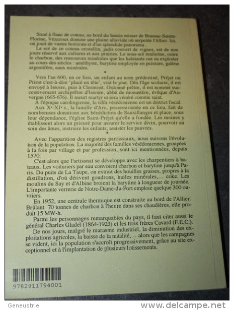 Beau Livre "Vézézoux, Patrie De St Préjet, évêque D´Auvergne & Martyr" Haute-Loire - Massif-Central - Pierre Cubizolles - Auvergne