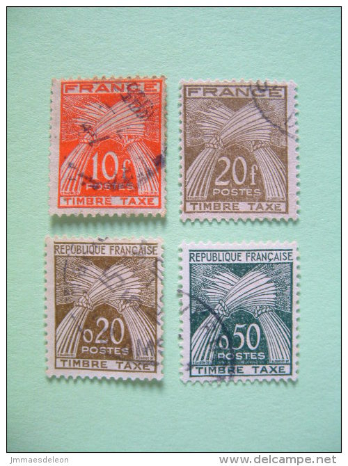 France 1946/60 Due Tax Stamps - Wheat Harvest - 1960-.... Used