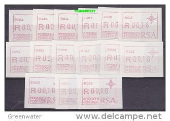 South Africa Frama Labels P012/P026 ** Mnh (17862) - Vignettes D'affranchissement (Frama)