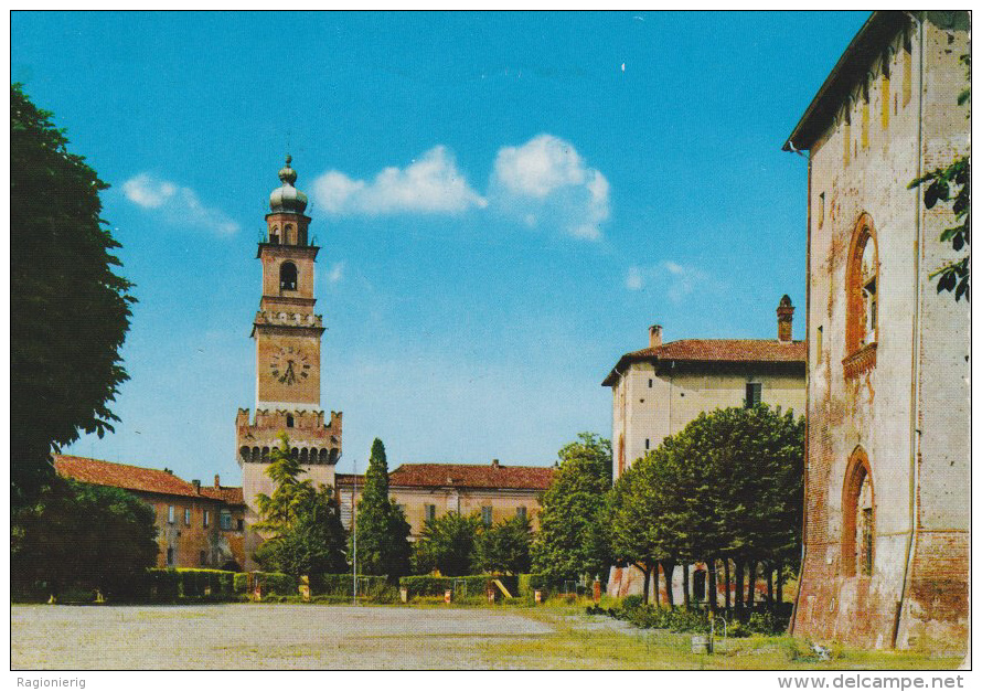 PAVIA - Vigevano - La Torre E Interno Del Castello - Vigevano