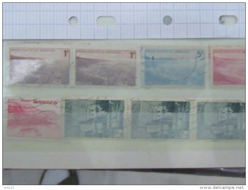 Lot De Timbres  Monaco Oblitérés - Used Stamps