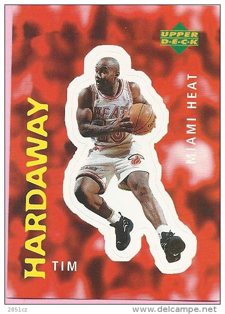 Sticker - UPPER DECK, 1997. - Basket / Basketball, No 247 - Tim Hardaway, Miami Heat - Other & Unclassified