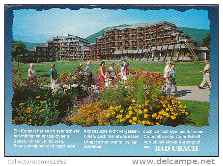 6386- POSTCARD, BAD URACH- SPA TOWN, SANATORIUM - Bad Urach