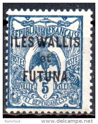 WALLIS & FUTUNA ISLANDS 1920 Bird -  5c. - Blue  MH - Neufs