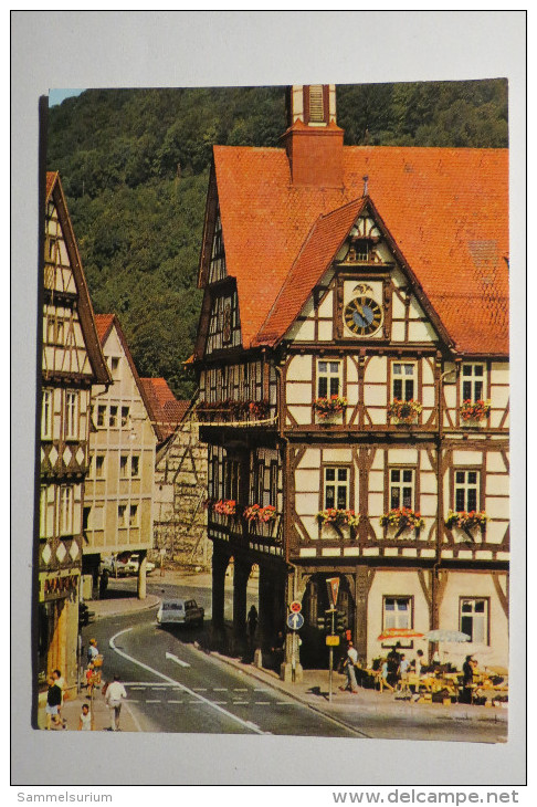 (5/8/52) AK "Urach/Schwäb. Alb" Marktplatz Mit Rathaus - Bad Urach