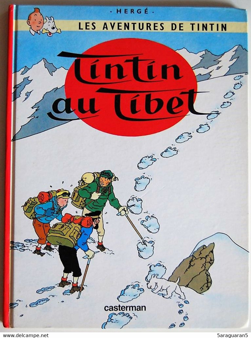 BD TINTIN - 20 - Tintin Au Tibet - C8 - Rééd. 1987 - Tintin