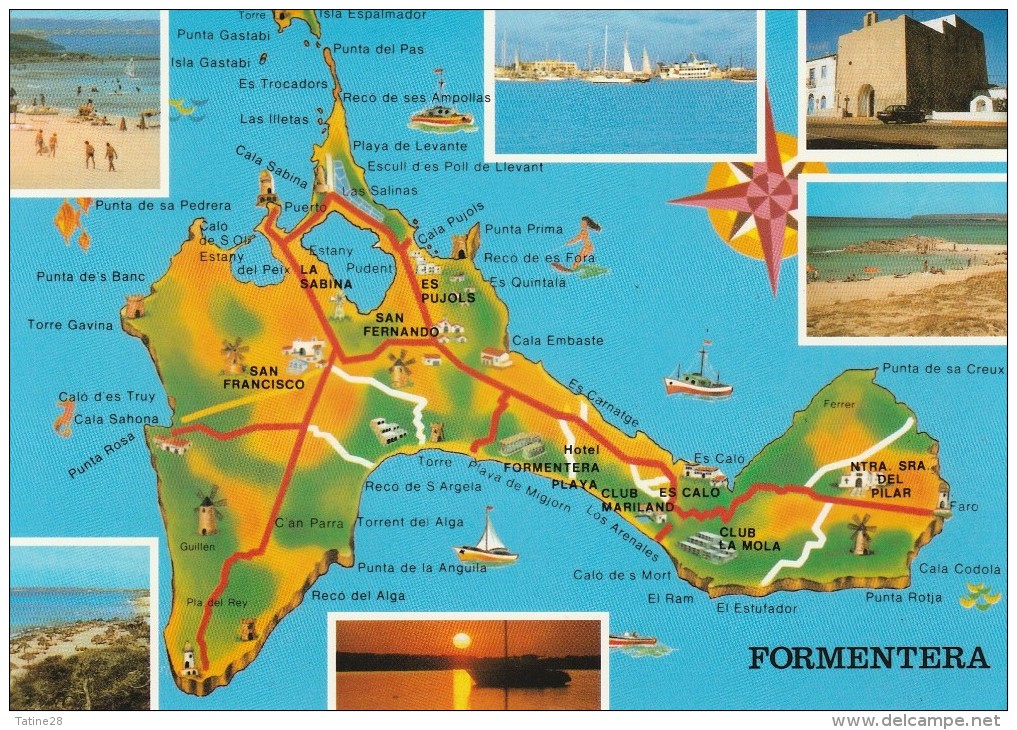 FORMENTERA CARTE ILE - Formentera