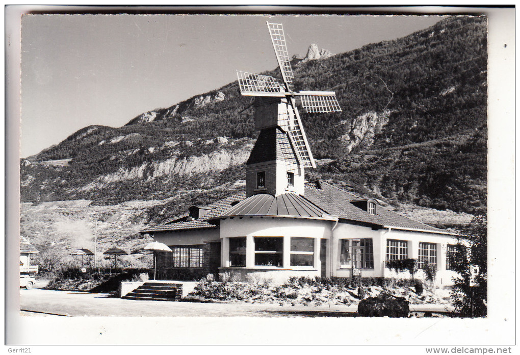 CH 1906 CHARRAT, Mon Moulin, Produits Du Valais, 1962 - Charrat