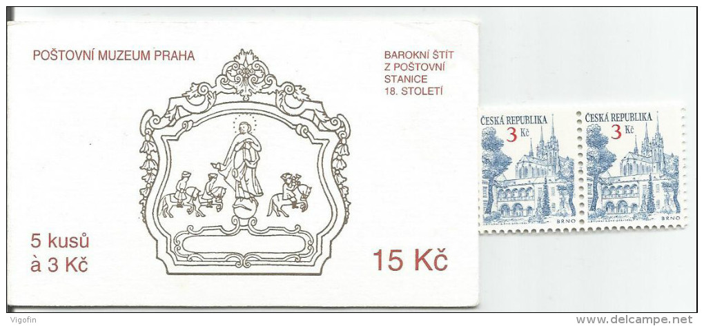 CZ 1994-35 MUSEUM PRAHA, CZECH REPUBLIK, BOOKLET , MNH - Blocks & Sheetlets