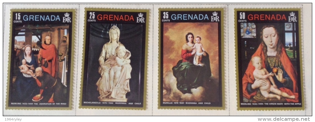 Grenada 1971 Sc 434/437 MH - Grenada (...-1974)