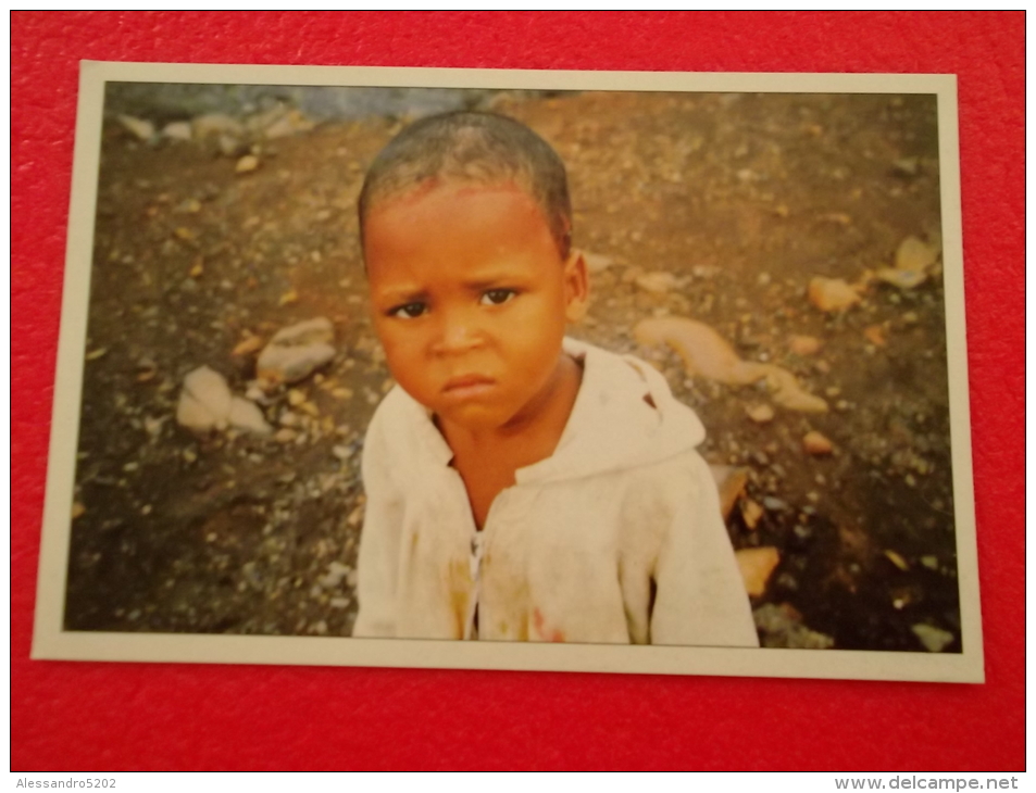 Afrique Capo Verde Isle Of S. Antao  One Children - Cap Verde