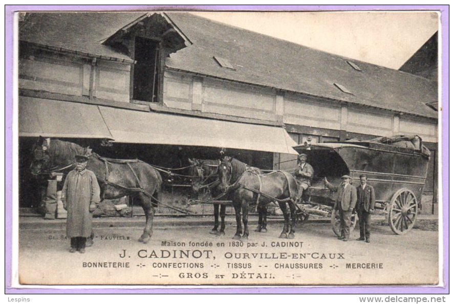 76 - OURVILLE En CAUX --  J. CADINOT - Ourville En Caux