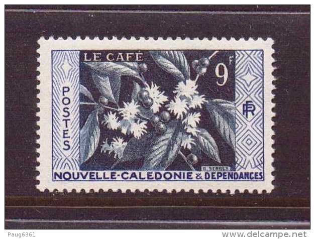 NOUVELLE-CALEDONIE 1955 LE CAFE   YVERT N°286  NEUF MLH* - Nuevos