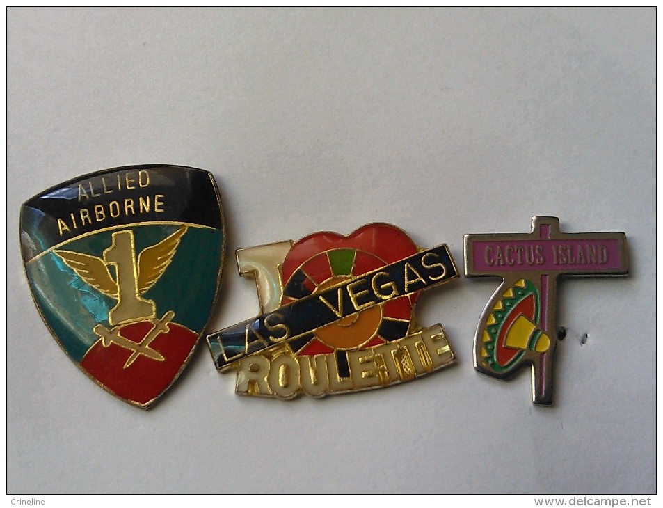 Lot Pins USA Amérique Las Vegas Armée Militaire - Lots