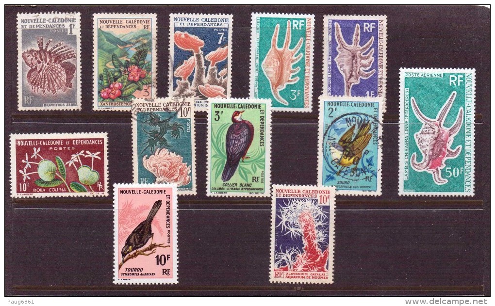 NOUVELLE-CALEDONIE PETIT LOT   YVERT N°A11  NEUF MH* ET OBLITERES - Collections, Lots & Series