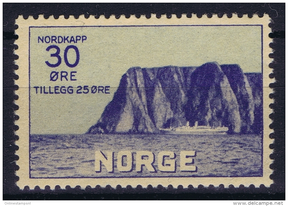 Norway: Yv Nr 153  Mi Nr 161 MH/*  1930 - Nuovi