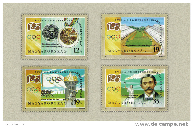 Hungary 1994. MOB - Hungarian Olimpic Team Set MNH (**) Michel: 4294-4297 / 2.60 EUR - Nuevos