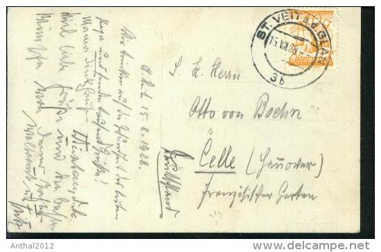 St. Veit An Der Glan Frauen In Einem Bauernhof Burg Holzstapel Sw 15.8.1928 Nach Celle - St. Veit An Der Glan