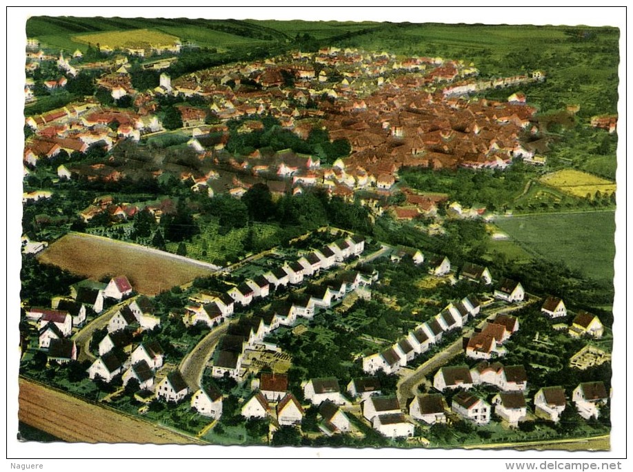 REINHEIM  I ODW  SIEDLUNG MIT ALESTADT  -  CPM 1950/60 - Odenwald