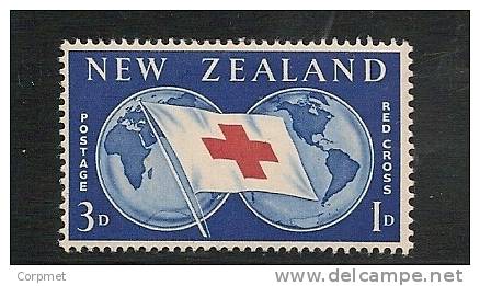 NEW ZEALAND -1959 RED CROSS  -   Yvert # 378 - MINT LH - Neufs