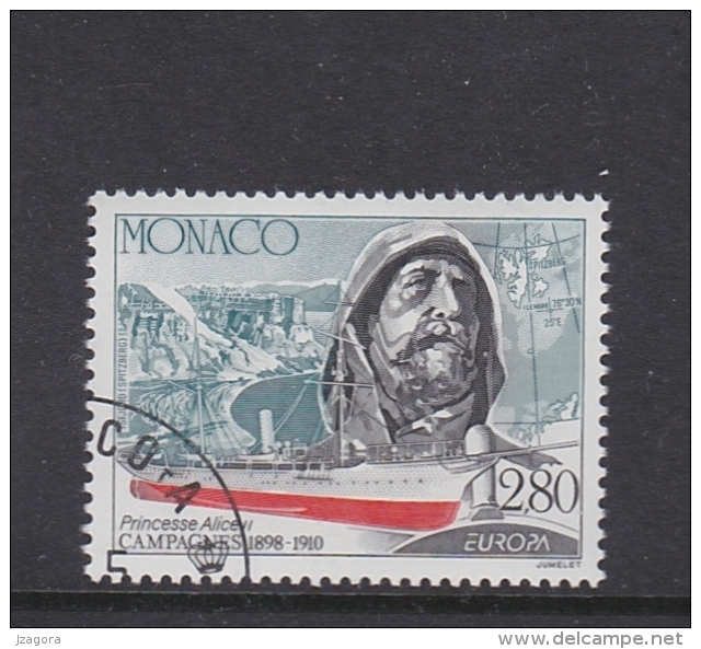 NORTH POLE PÔLE NORD NORDPOL POLAR EXPLORATION SPITSBERGEN 1898-1909 - MONACO 1994 MI 2178 With Gum ARCTIC ARKTIK - Expéditions Arctiques