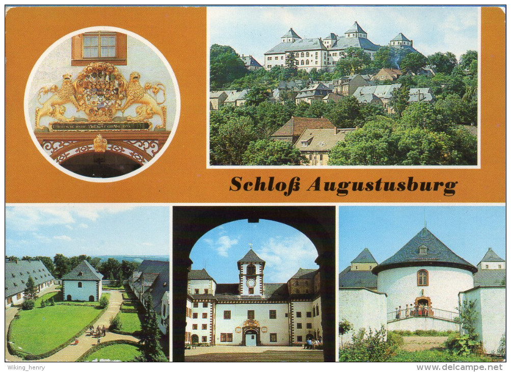 Augustusburg - Mehrbildkarte 9  Schloß - Augustusburg