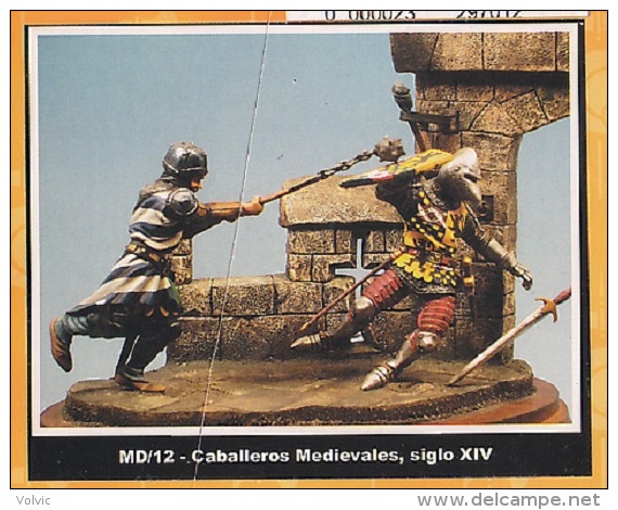 - F.M.BENEITO - Figurines "  Combat De Chevaliers " - 54 Mm- Réf MD 12 - Figuren