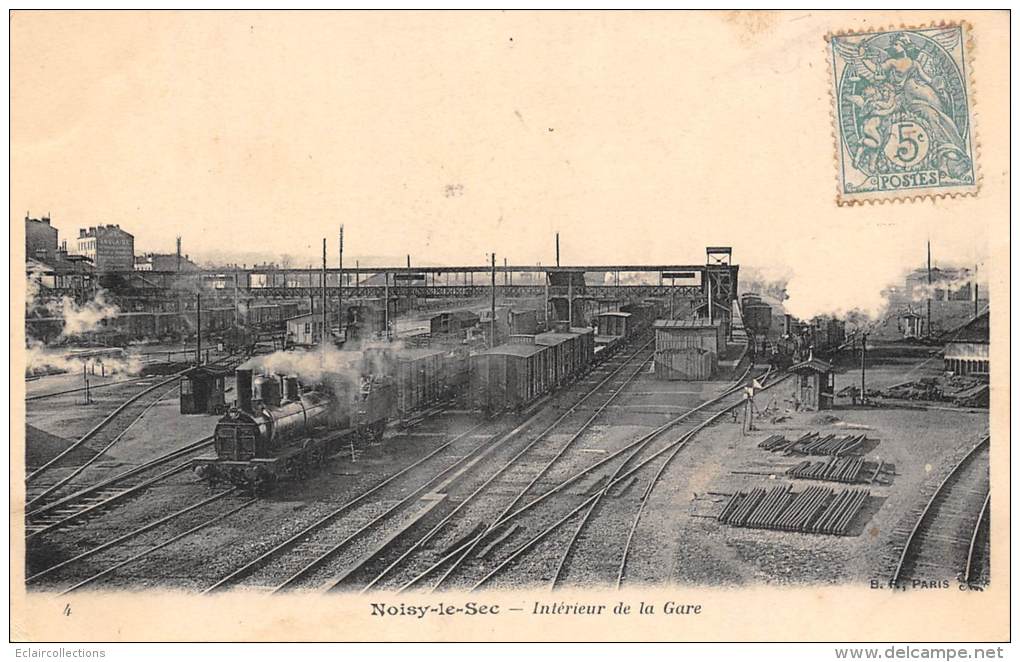 Noisy Le Sec     93    Intérieur De La Gare - Noisy Le Sec