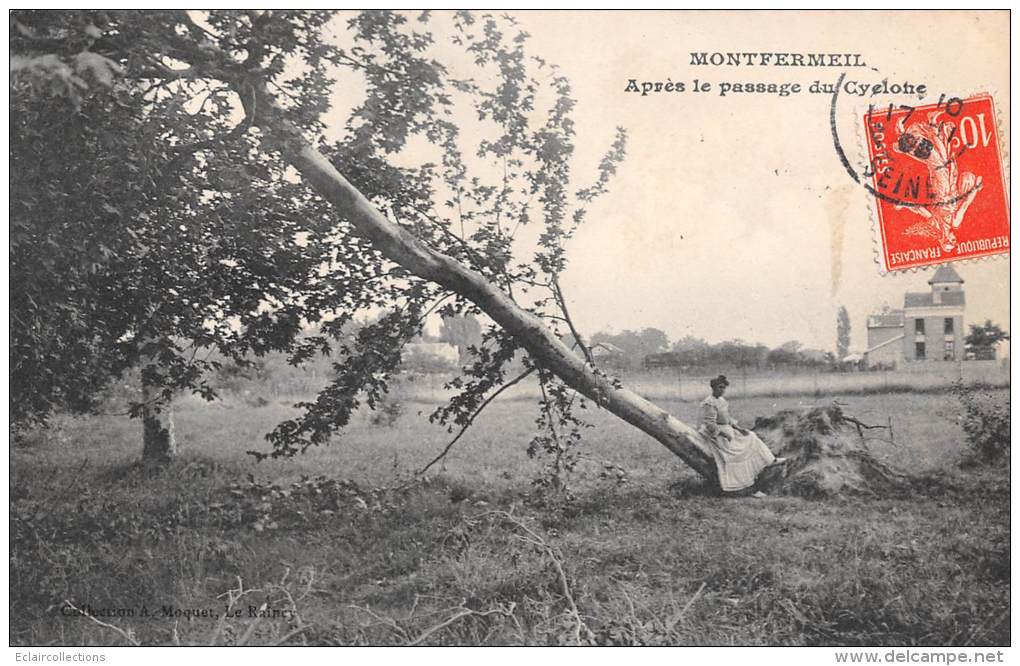 Montfermeil    93    Après Le Passage Du Cyclone - Montfermeil