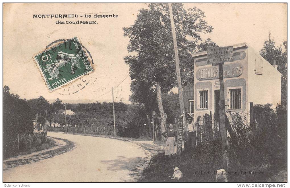 Montfermeil    93      La Descente Des Coudreaux - Montfermeil