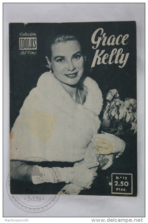 Old 1950´s Small Magazine Cinema/ Movie Actors - 28 Pages, 12 X 16 Cm - Actress: Grace Kelly - Magazines