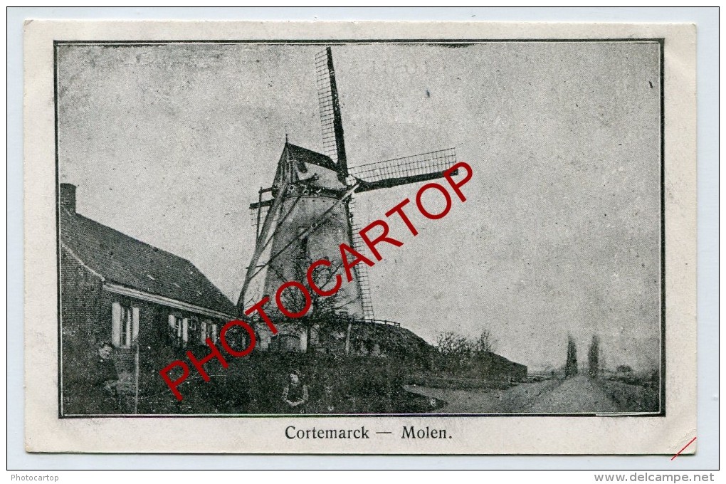 MOULIN A Vent-WINDMÜHLE-KORTEMARK-Belgien-Belgique-Flandern- - Kortemark