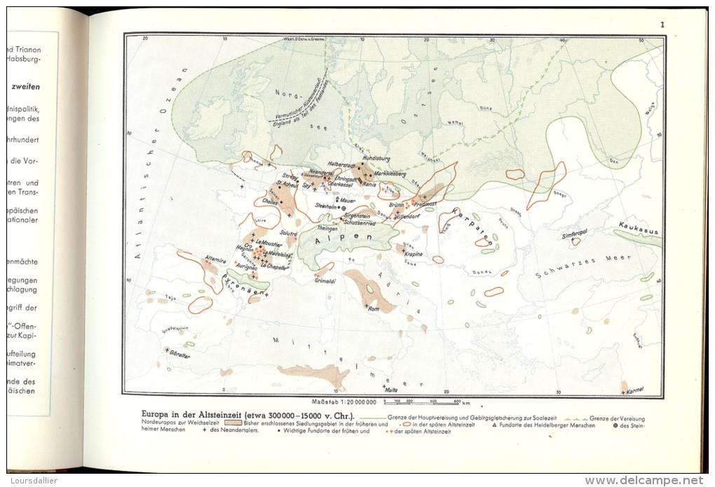 NEVER GEFCHICHTZ UND KULTURATLAS Von Der URZEIT ZUR GEGENWART 1950 - Enciclopedias