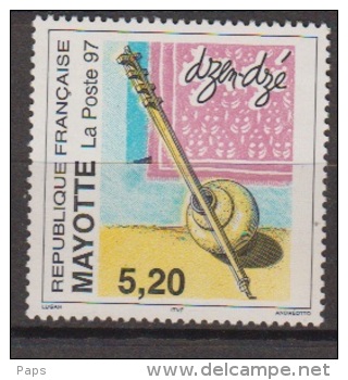 1997-MAYOTTE-N°44** LE DZEN-DZE - Unused Stamps