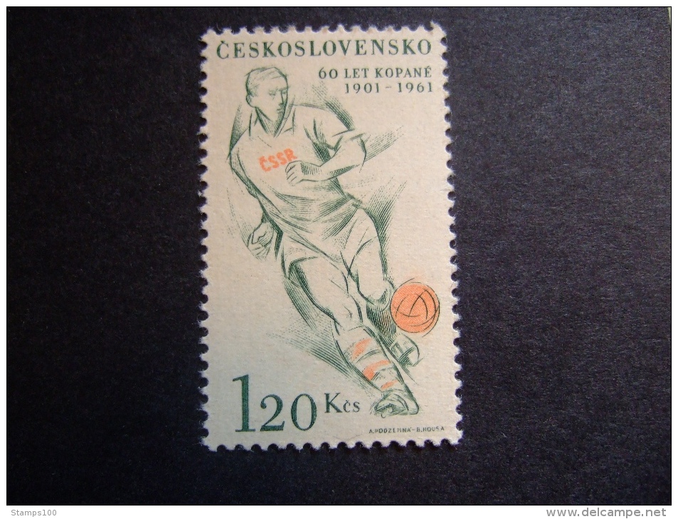 CZECH REPUBLIC     1961   MICHEL 1249  SOCCER      MNH **    (0549-NVT) - Neufs