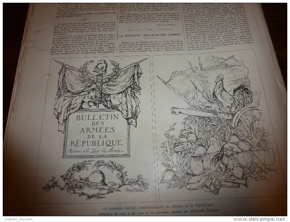 1916  Lyautey à CREVIC;Les cosaque;Poilus persans;4 dessins couleurs pleine page de François Flameng;Fin du PROVENCE II
