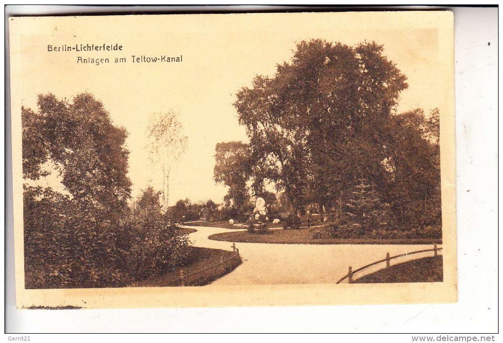 1000 BERLIN - LICHTERFELDE, Anlagen Am Teltow-Kanal - Lichterfelde