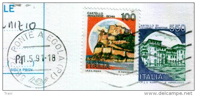 PONTE A EGOLA - PI  - Anno 1991 - Stempel & Siegel