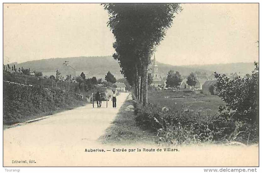 Nov14 09: Auberive  -  Route De Villars - Auberive